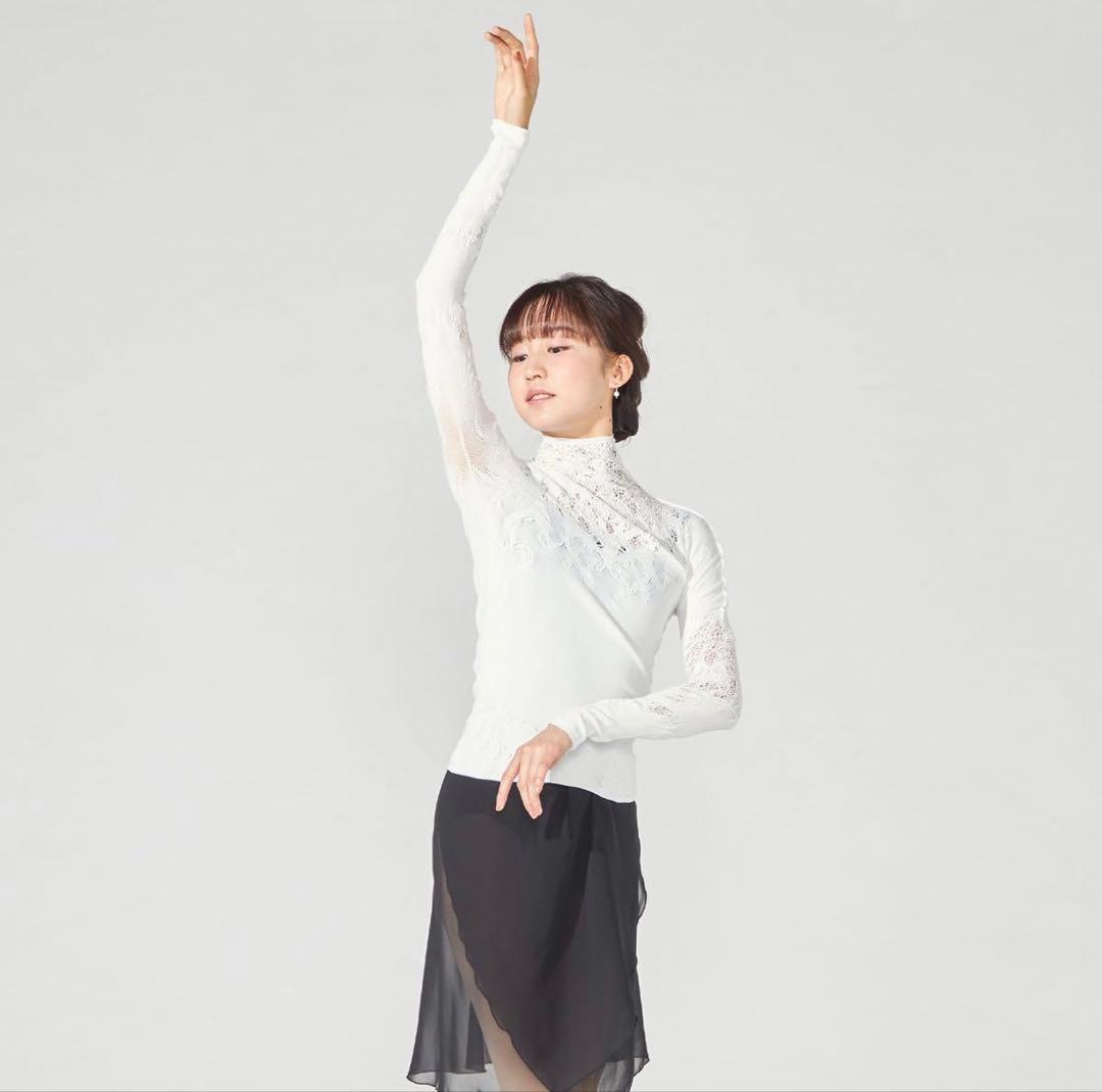 〓バレエ〓Chacott チャコット ノーソーイングニット ハイネック タートル