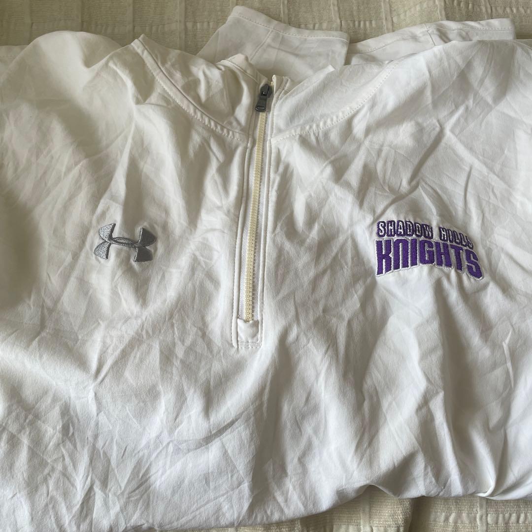 underarmor アンダーアーマー メンズ　ウィンドブレーカー　ホワイト　M