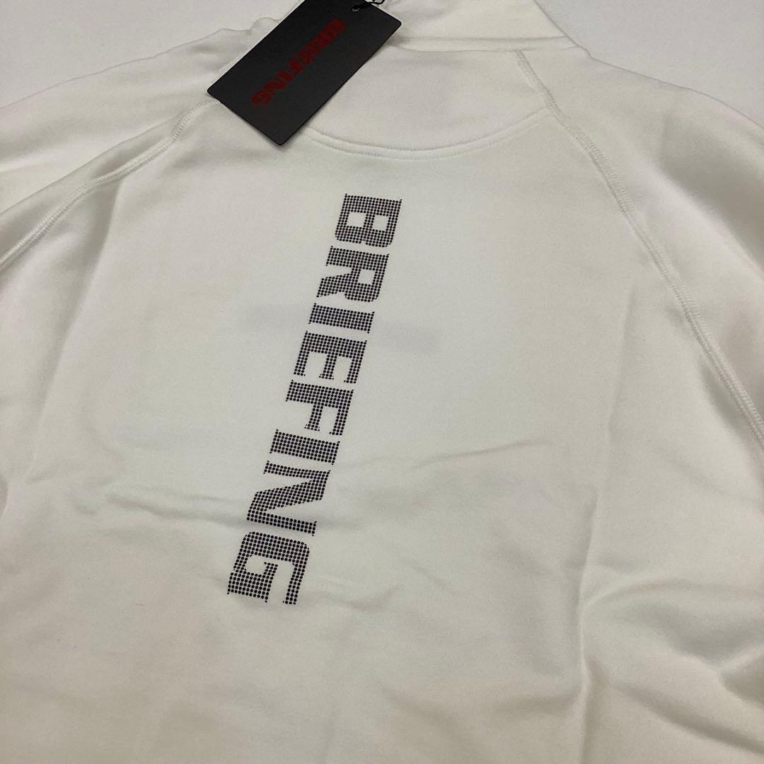 新品　BRIEFING MS WARM LS HIGHNECK ホワイト