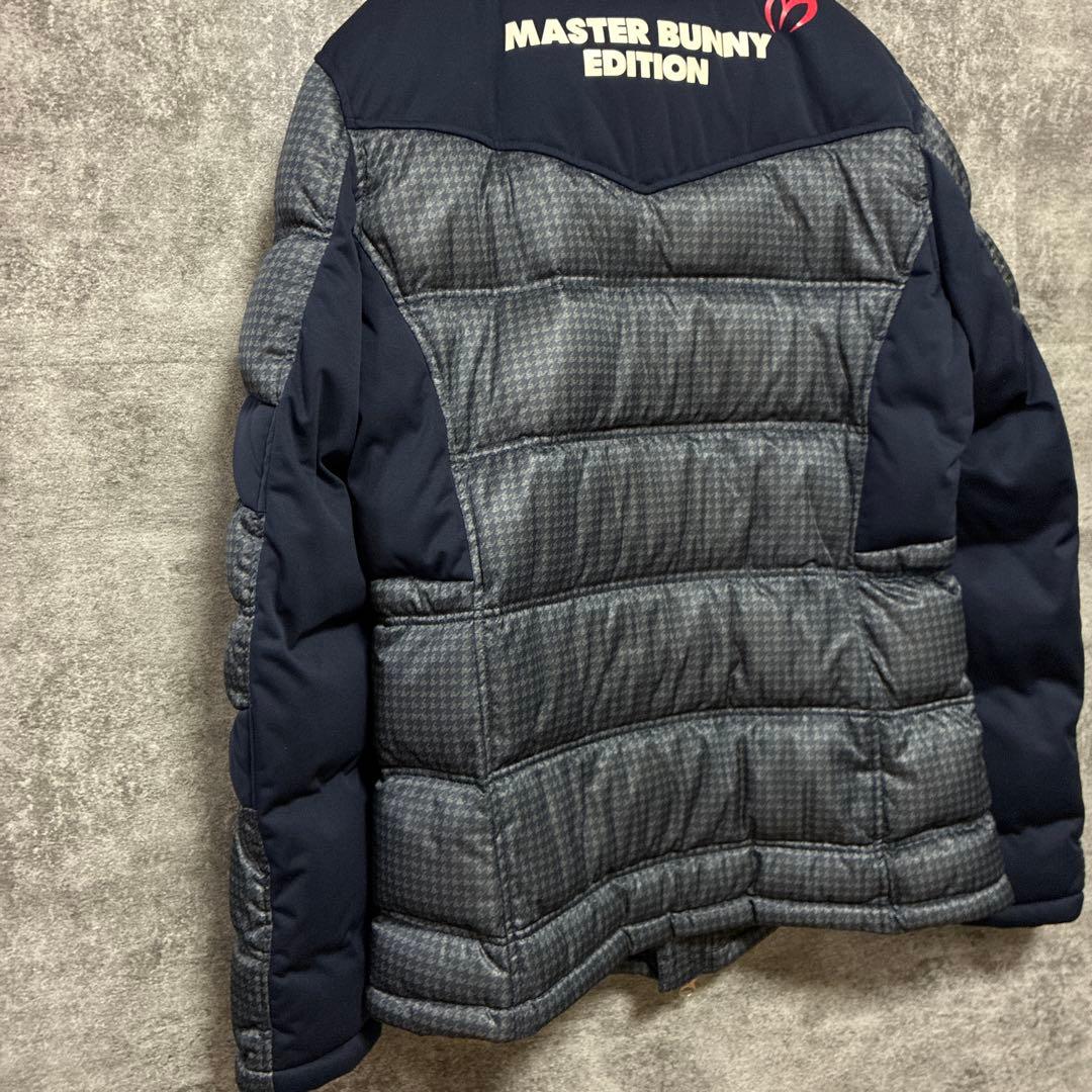 【美品】パーリーゲイツ　マスターバニーエディション　ダウンジャケット　千鳥格子