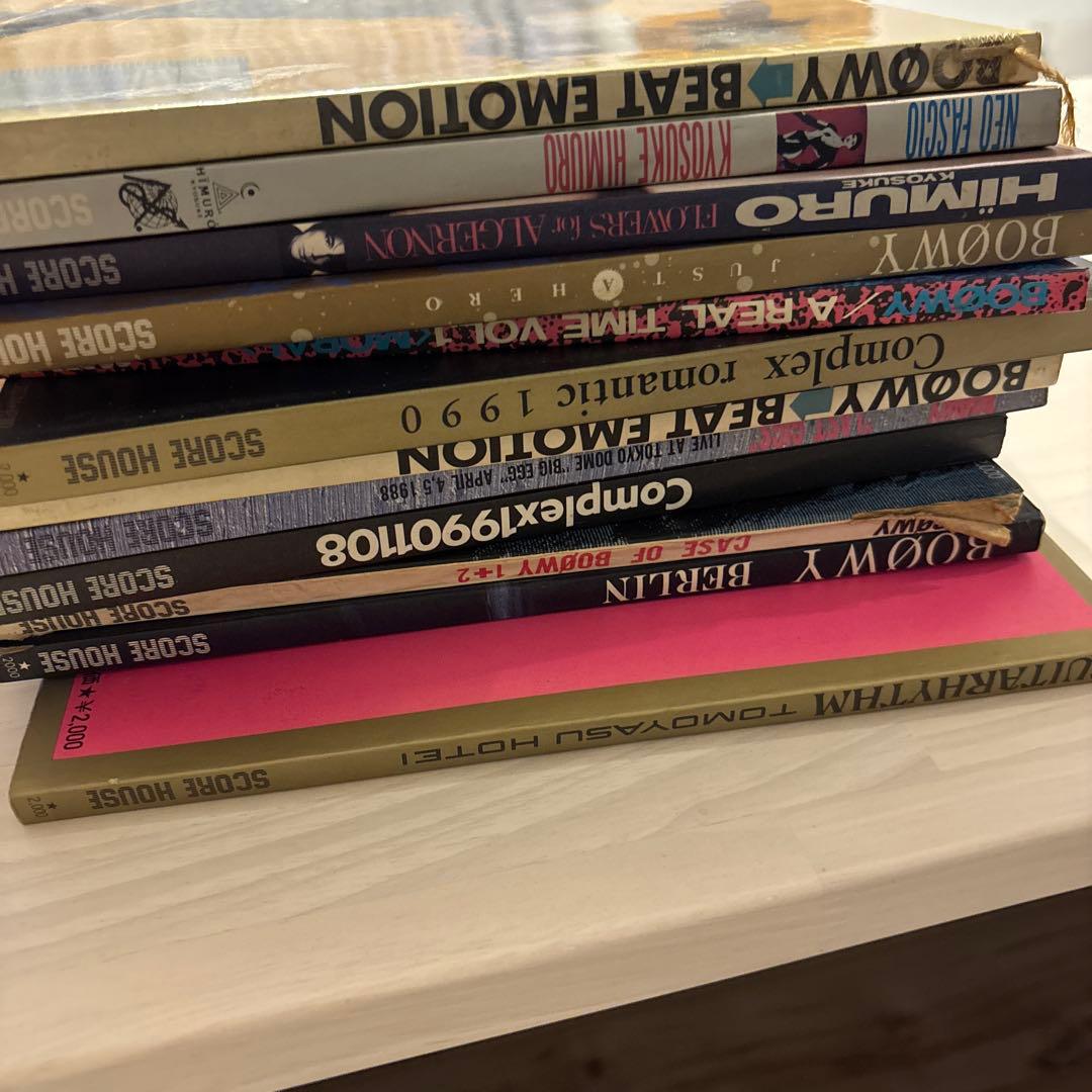 BOØWY ライブ記録書籍セット 1990年代