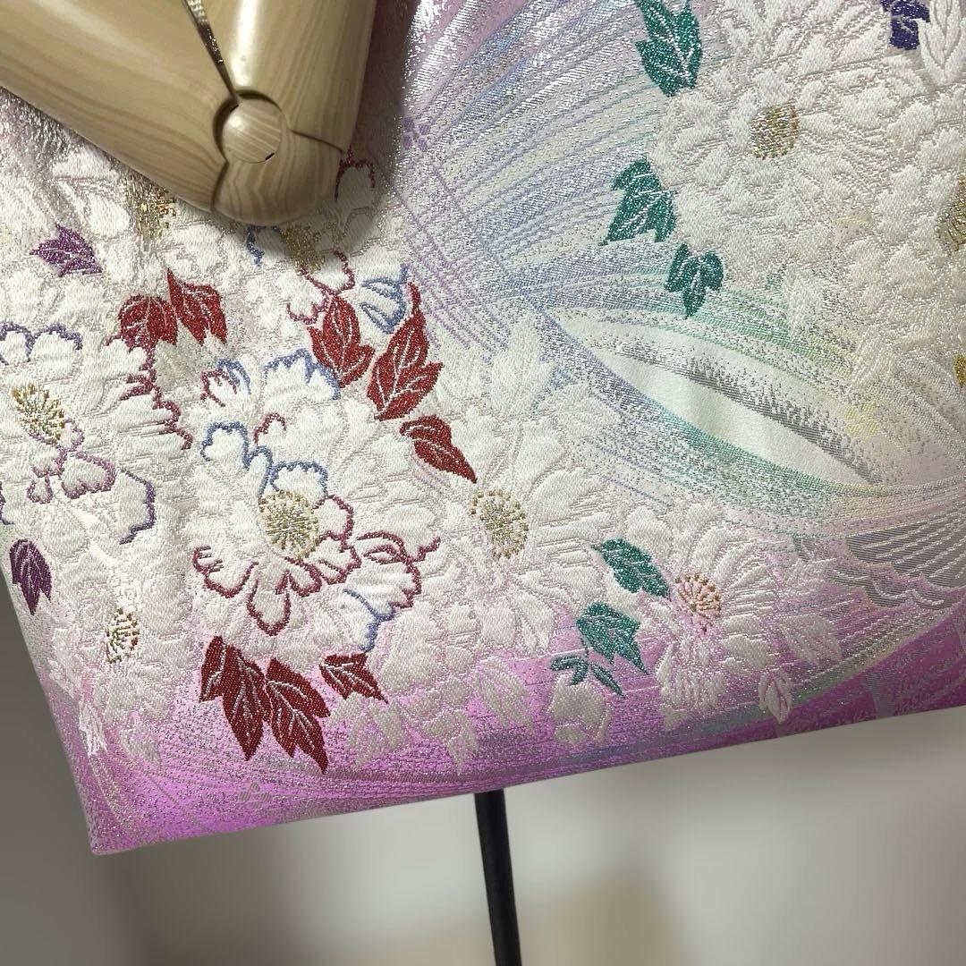 【雪桜様オーダー品】袋帯リメイク大トートバッグ