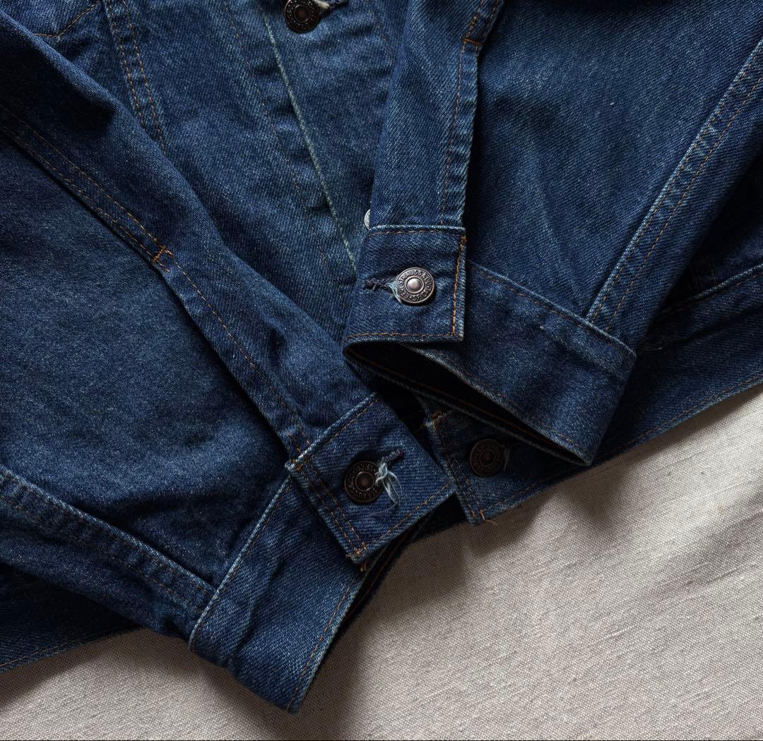 【濃紺】80s Levi’s 70506 デニム ジャケット カナダ製 46