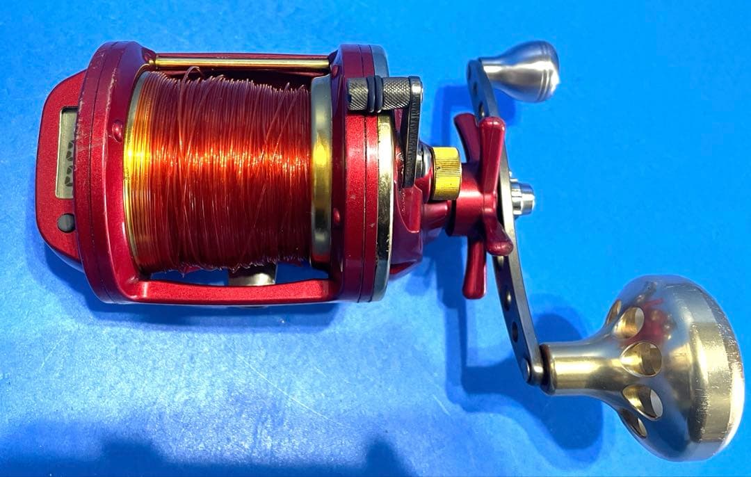 ダイワ シーライン 石鯛Z40WH 遠投 釣武者パワーハンドルゴールド　レバー⑪