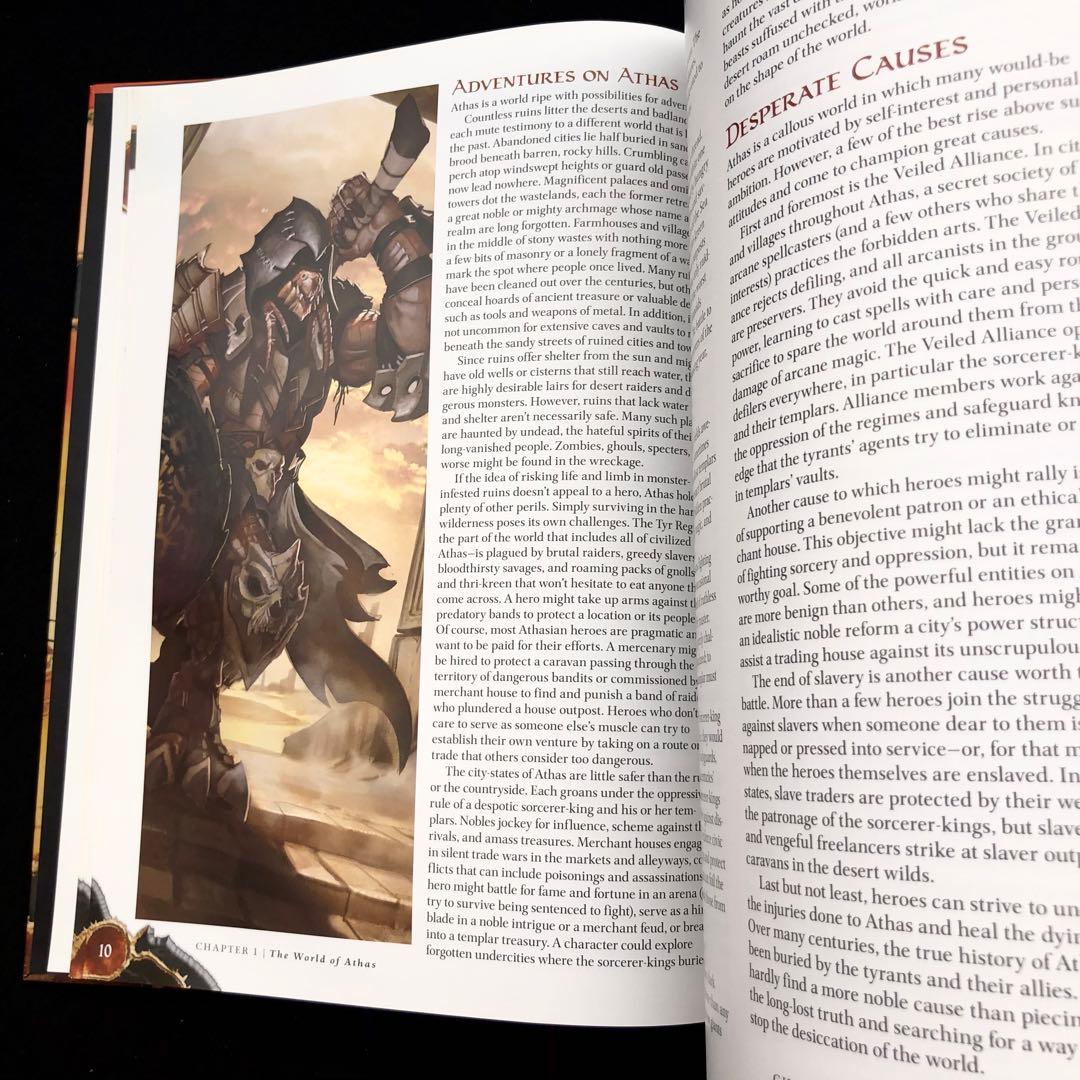 D&D 第4版「ダーク・サン キャンペーン・セッティング」英語版サプリメント