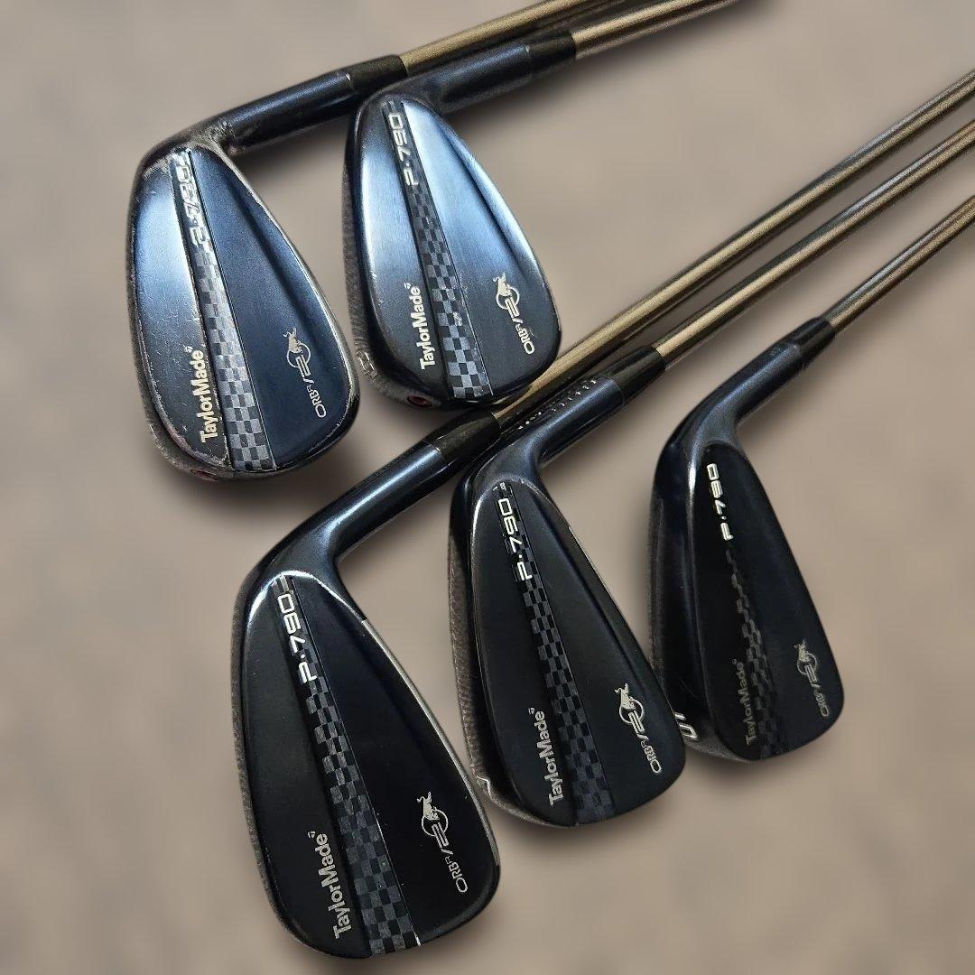 TaylorMade P790 レッドブルコラボ　限定アイアン　5本セット②