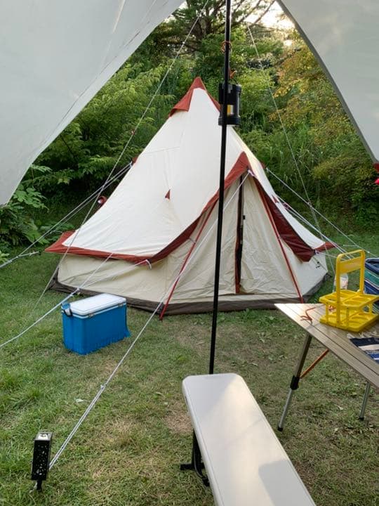 ワンポール　テント　ベルテント　グランピング　6人用　400×400