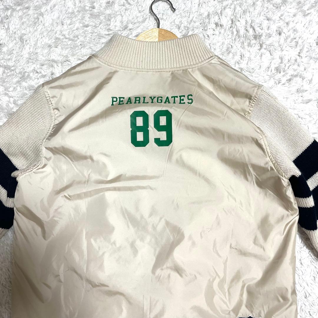 パーリーゲイツ ゴルフウェア トップス スニード ハーフジップ 異素材 中綿