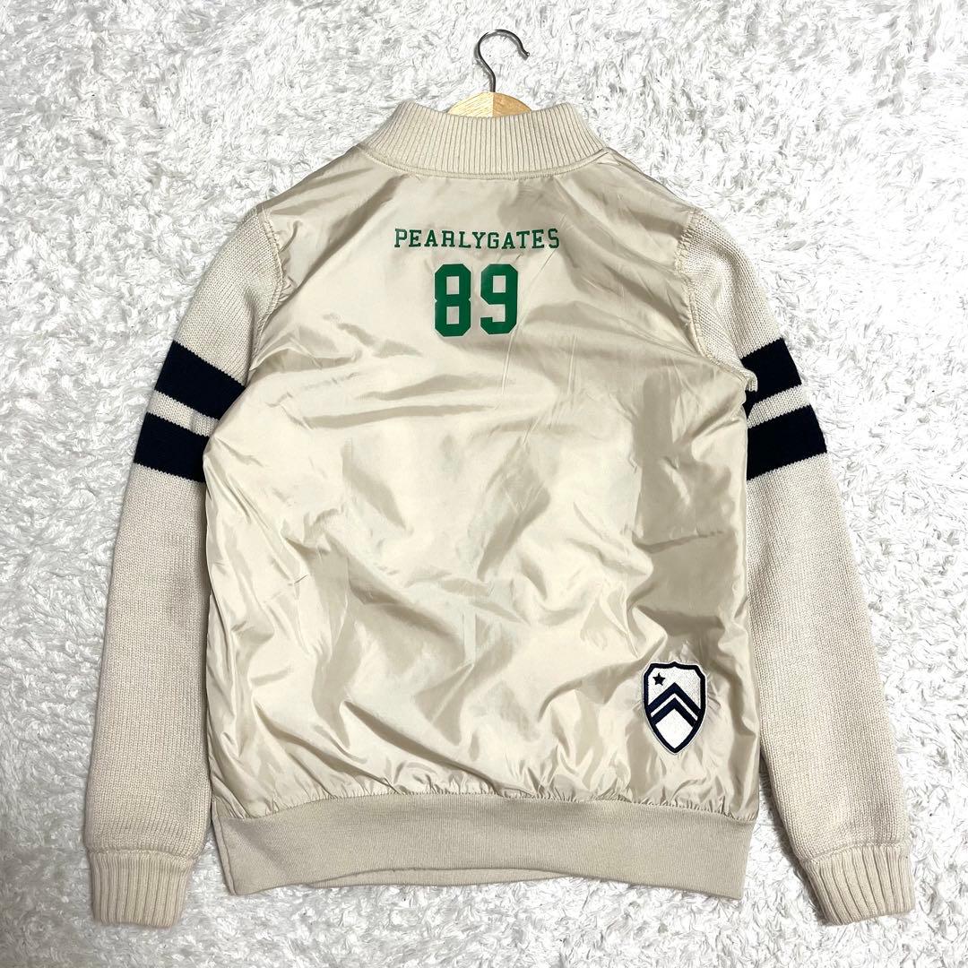 パーリーゲイツ ゴルフウェア トップス スニード ハーフジップ 異素材 中綿