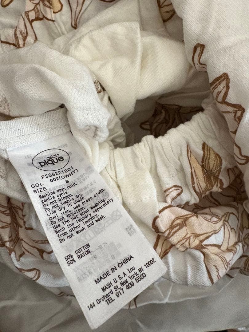 gelato pique　ミュシャ　寝具3点セット　シングル　新品 ジェラピケ