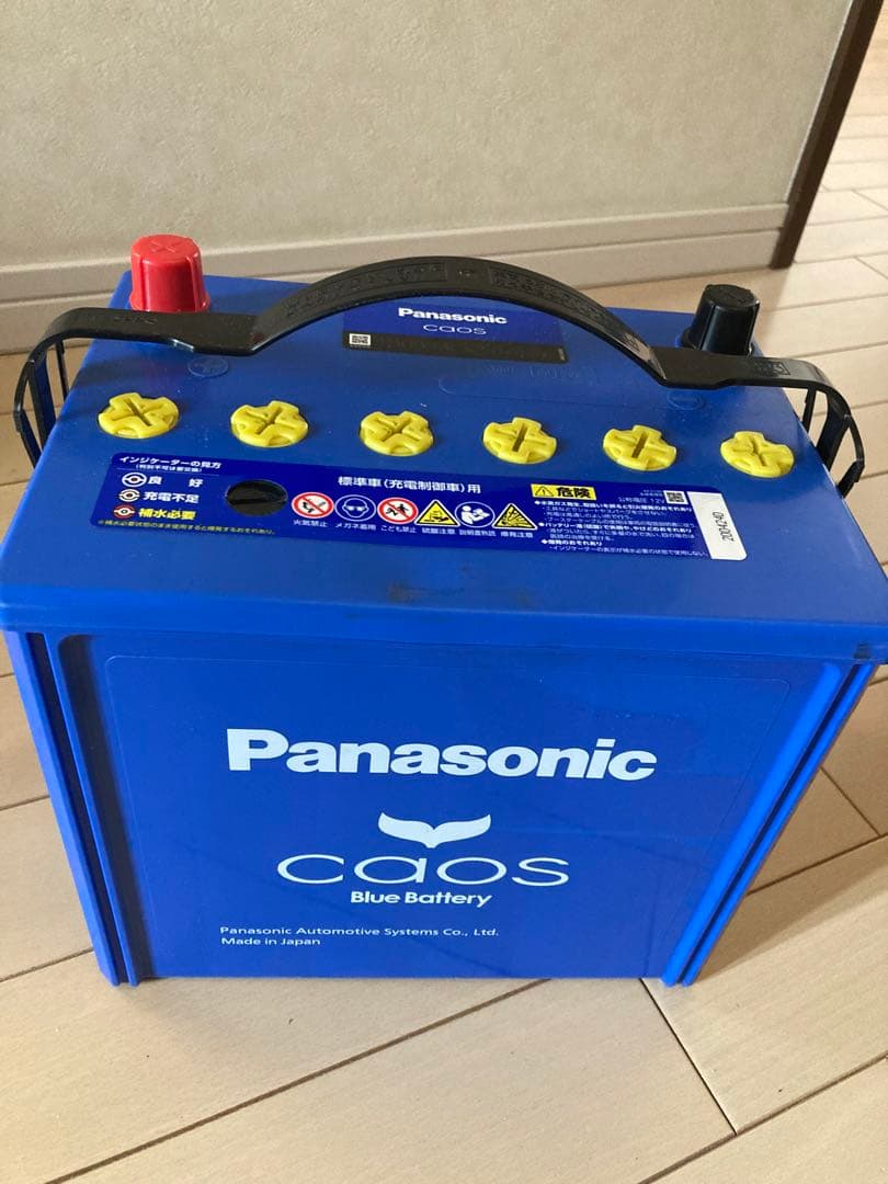 Panasonic 100D23L バッテリー　ほぼ新品