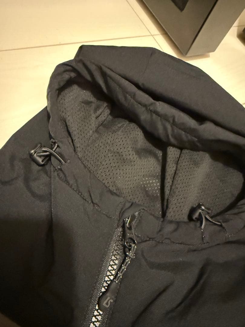 ルースイソンブラ ジュニア ストレッチタフタメッシュ ピステジャケット160cm