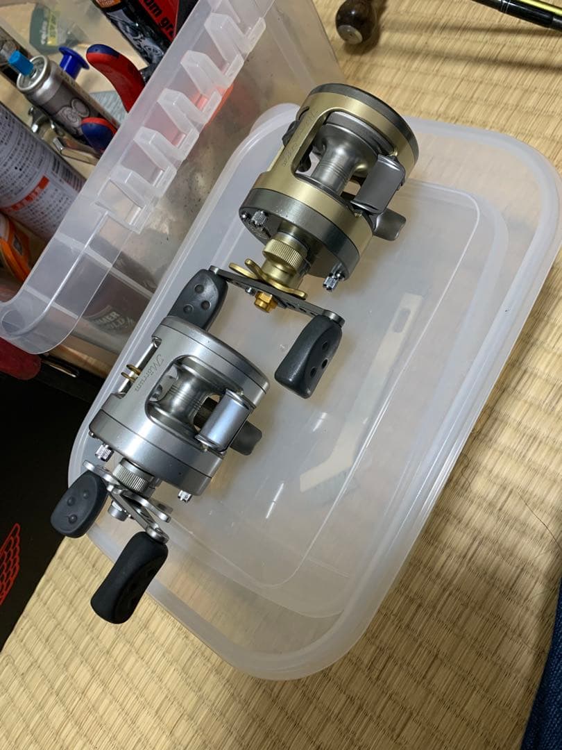 ABU アブ　モラム　morrum AMO クラッチ　サムバー　ガンメタリック