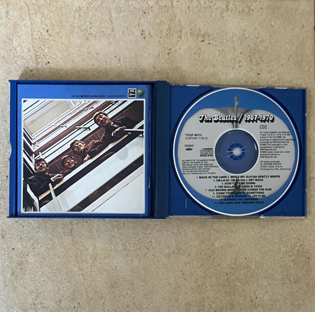 【中古CD】ザ・ビートルズ / 中～後期全オリジナル・アルバム7枚+赤盤・青盤
