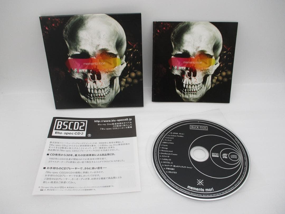 CD BUCK-TICK / memento mori 紙ジャケット仕様 帯付き