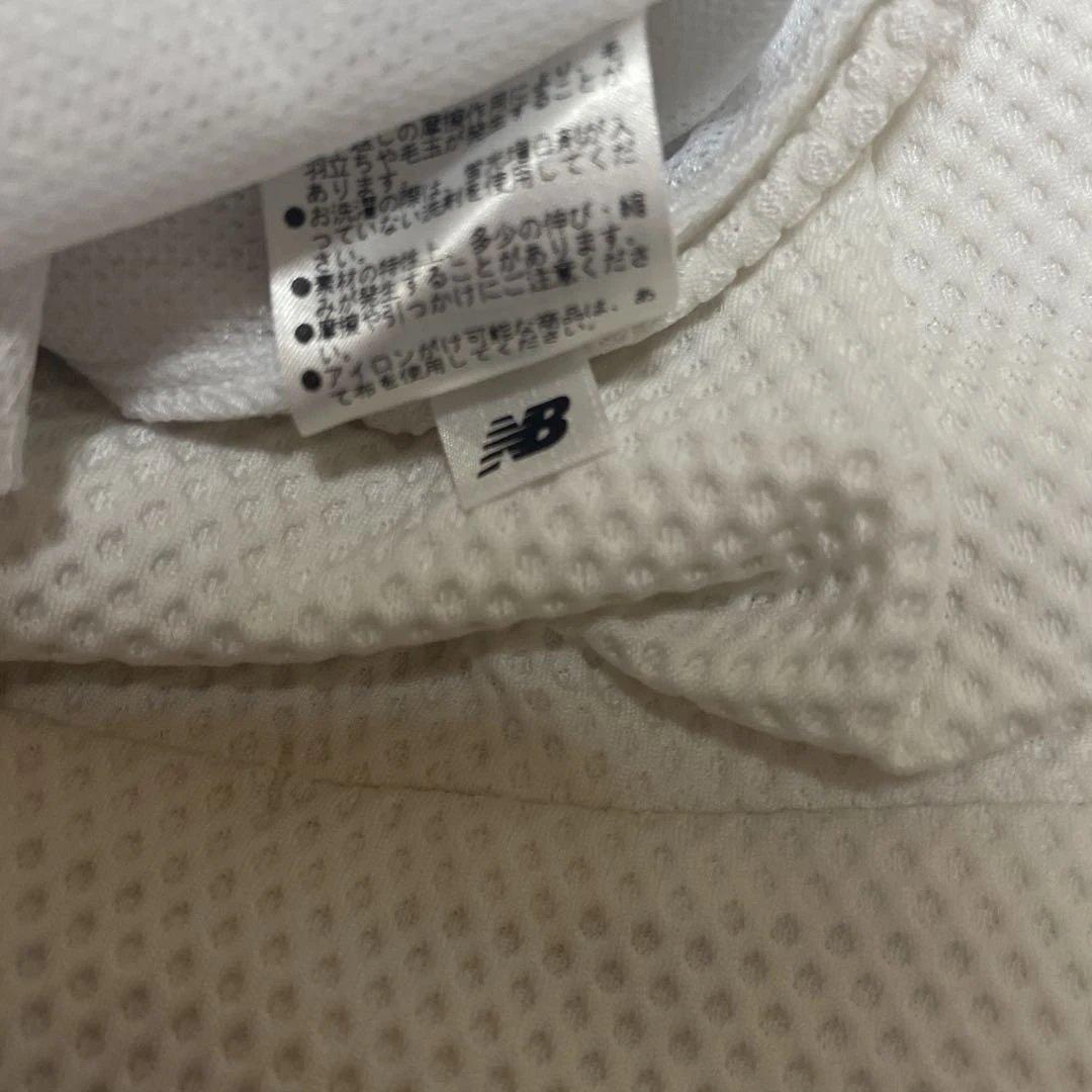 薄手・高機能 ニューバランスゴルフ ワッフル メッシュ フーディ ホワイト 0