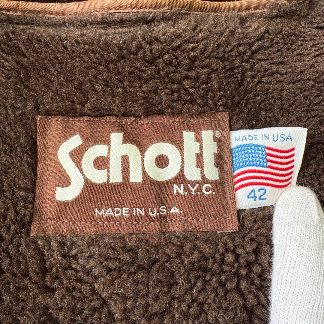 Schott ショット 184sm 42 シングルライダースジャケット A-2