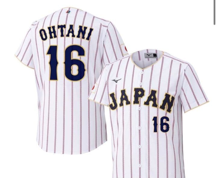 Wb2026大谷翔平ホームユニフォーム Lサイズ