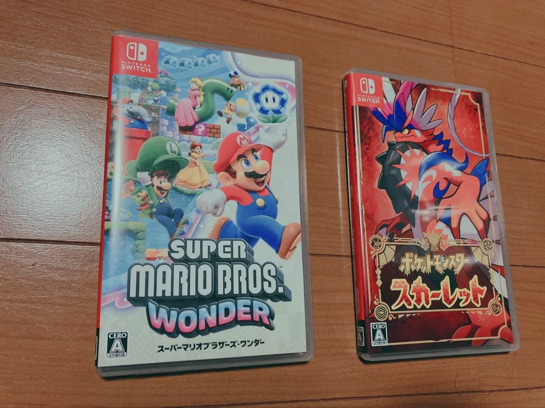 スーパーマリオブラザーズ ワンダー & ポケモン スカーレット セット