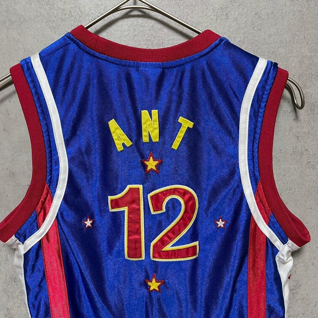 ハーレム　グローブトロッターズ　バスケ　12番　Ant ゲームシャツ　M