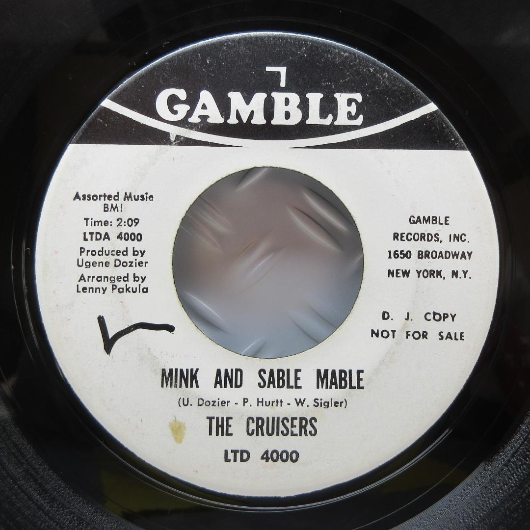 f*k様 ★THE CRUISERS / MINK AND SABLE MABL
