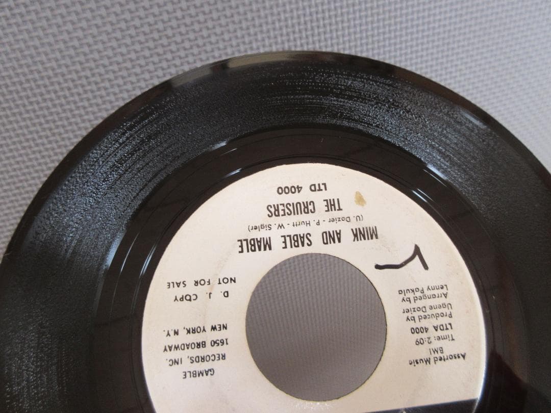 f*k様 ★THE CRUISERS / MINK AND SABLE MABL