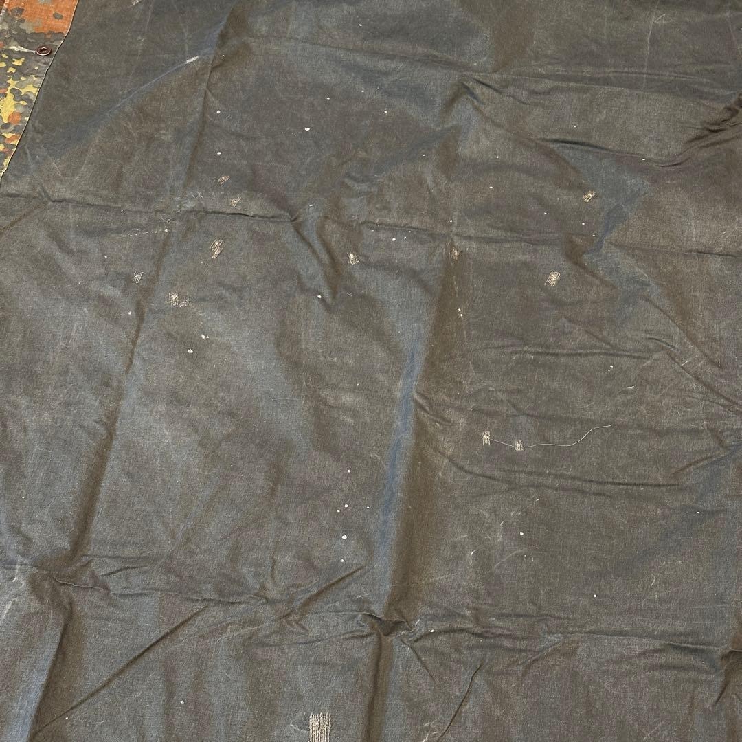 ドイツ軍幕(ポンチョテント)と収納袋とペグケース