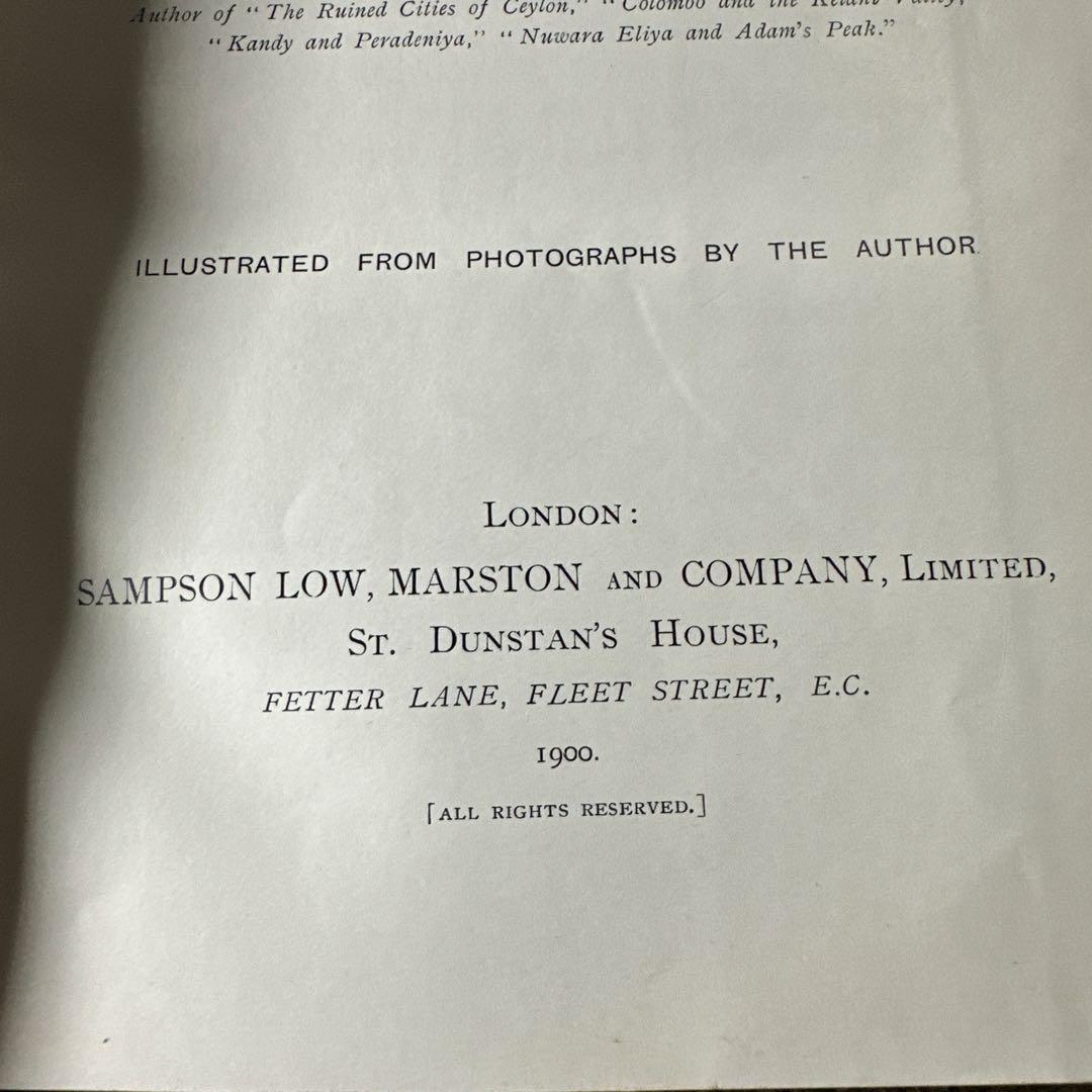 希少 1900年 3面金装飾 GOLDEN TIPS 紅茶 研究書 アンティーク