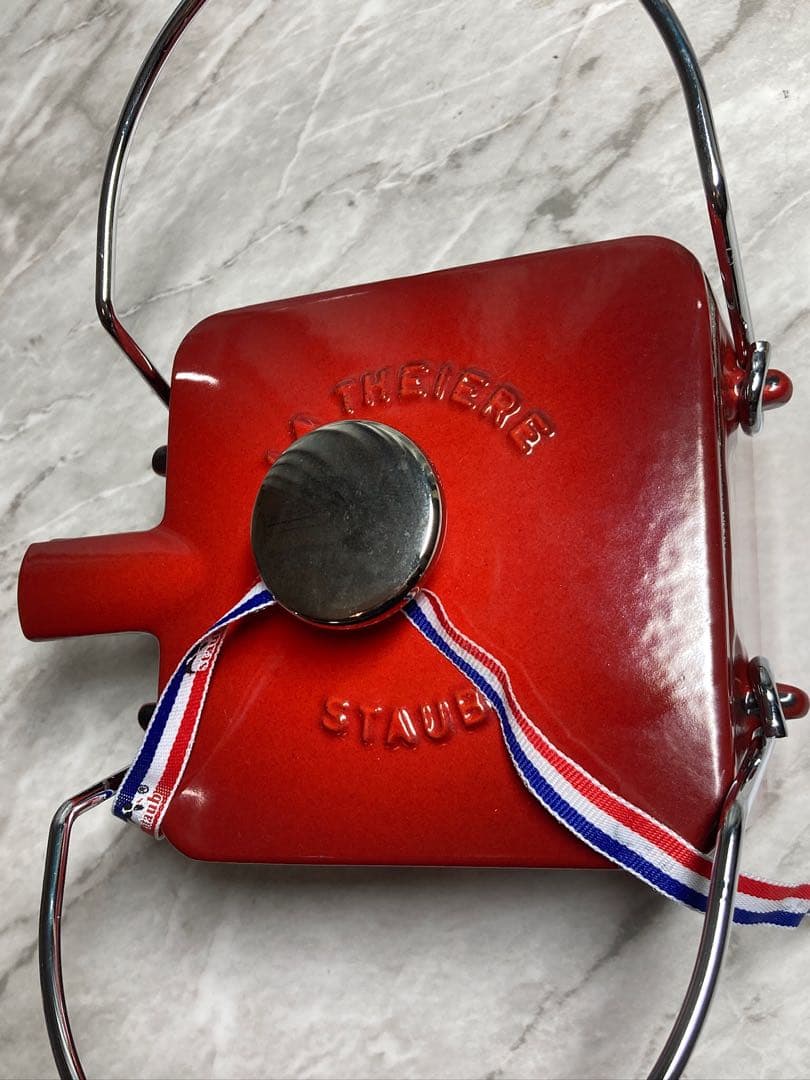 staub スクエアティーポット ストウブ　廃盤