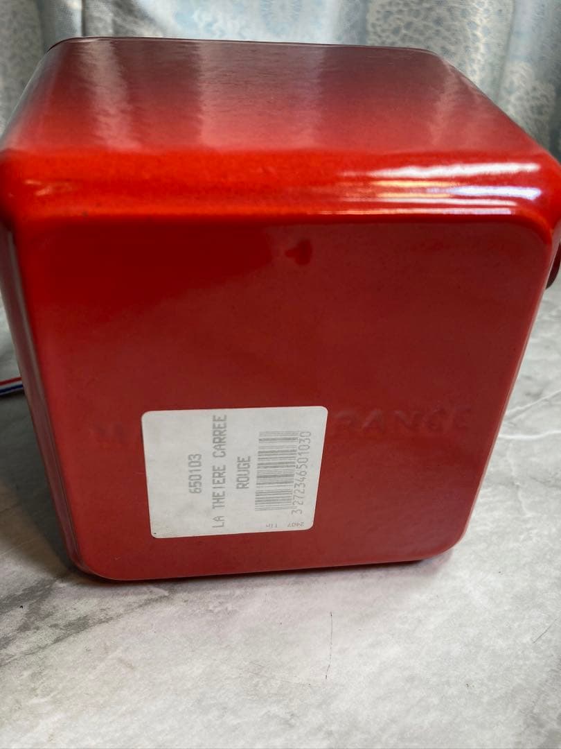 staub スクエアティーポット ストウブ　廃盤