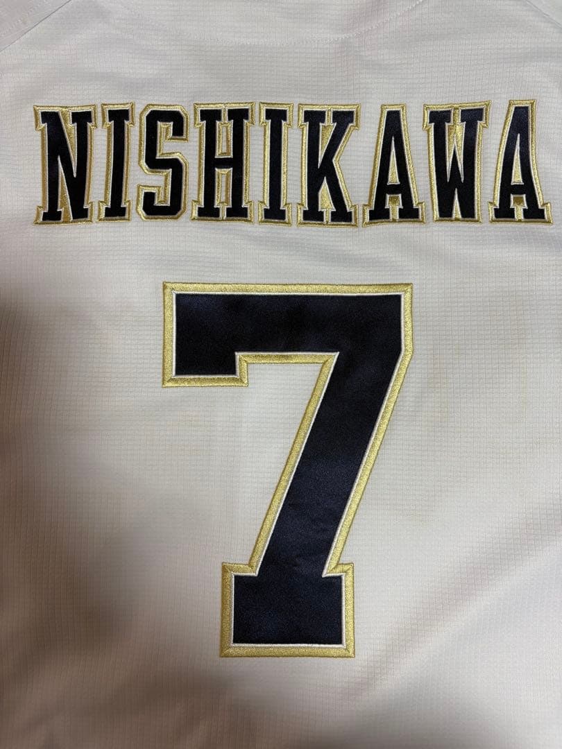 オリックスバファローズ 西川龍馬 ユニフォーム M 美品