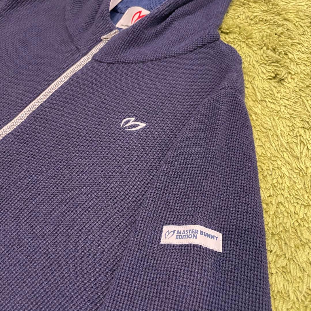 マスターバニーエディション ニットジャケット ジップジャケット ネイビー 1