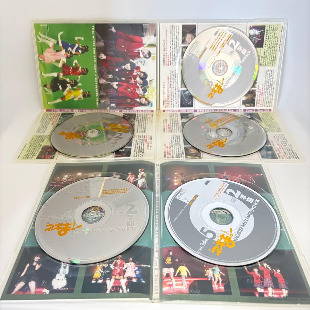 TVドラマ 魔法先生ネギま! DVD-BOX 全巻セット 1-3学期 完結 希少