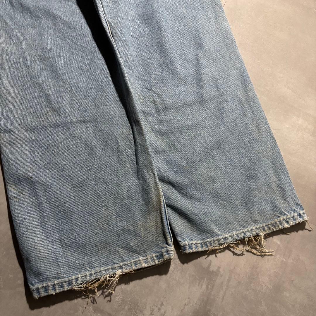 極上 カーハート carhartt ダブルニー　デニム　ペインターパンツ　襤褸