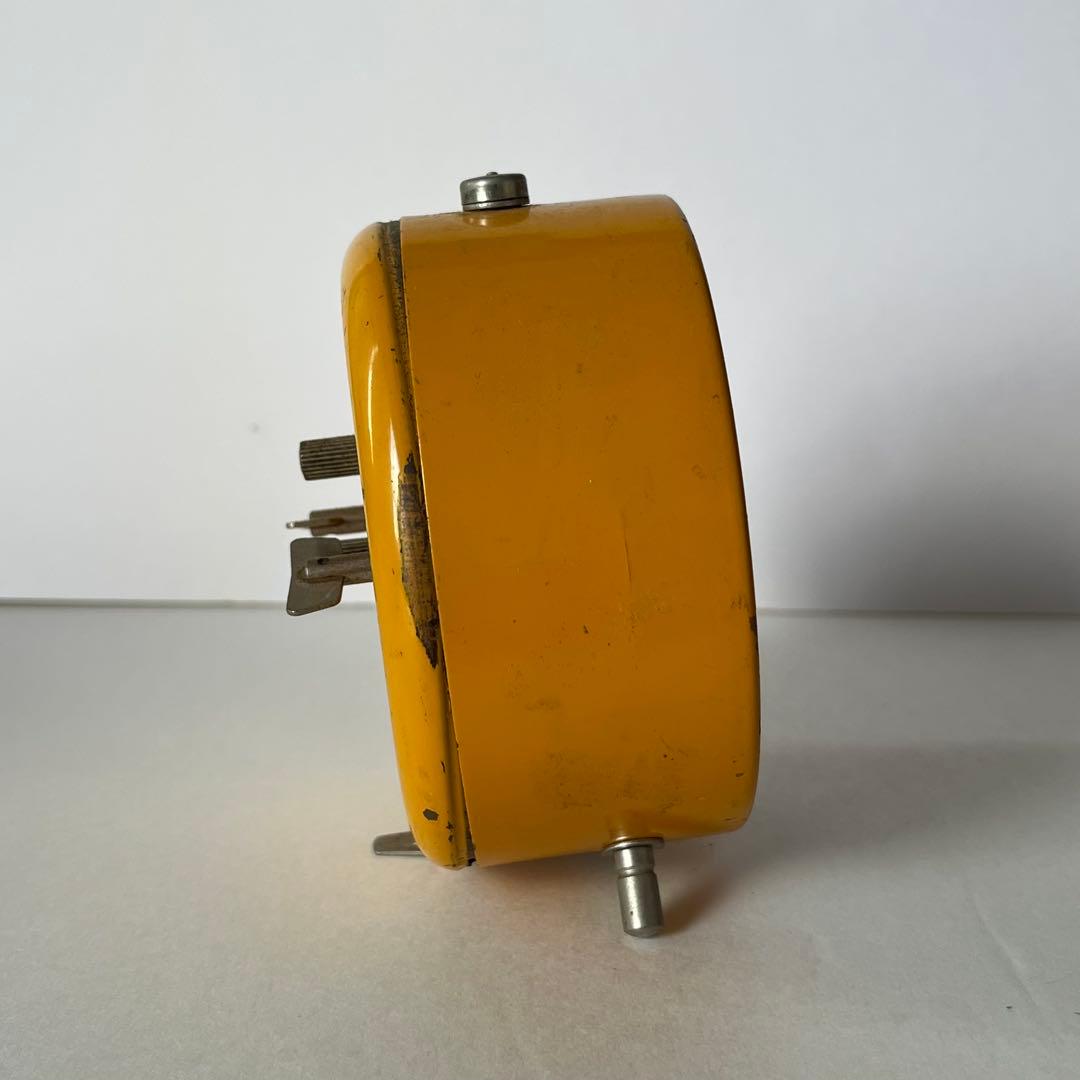 ビンテージ置時計 チェコスロバキア製　ゼンマイ式　PRIM