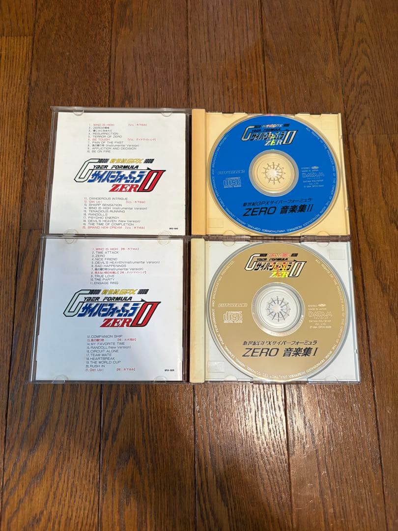 新世紀GPX サイバーフォーミュラ　サウドトラックCD 6枚セット　中古