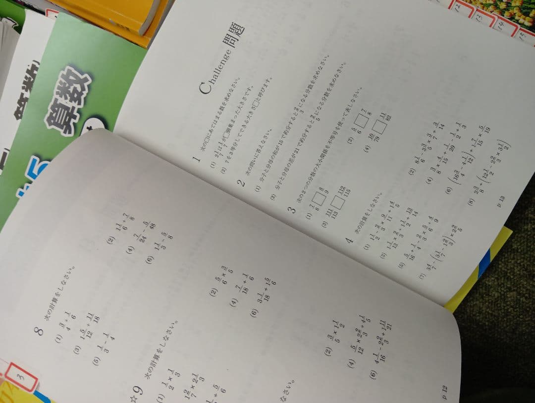 浜学園　小５　国語/算数/理科/春/夏/冬　テキスト　2024年使用版　 中古