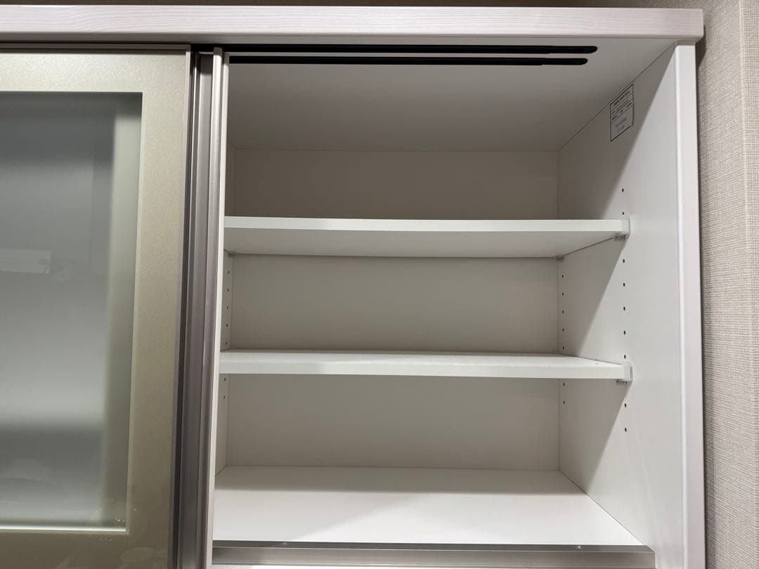 【送料込み】ニトリ キッチンボード リガーレ　W120 ホワイト