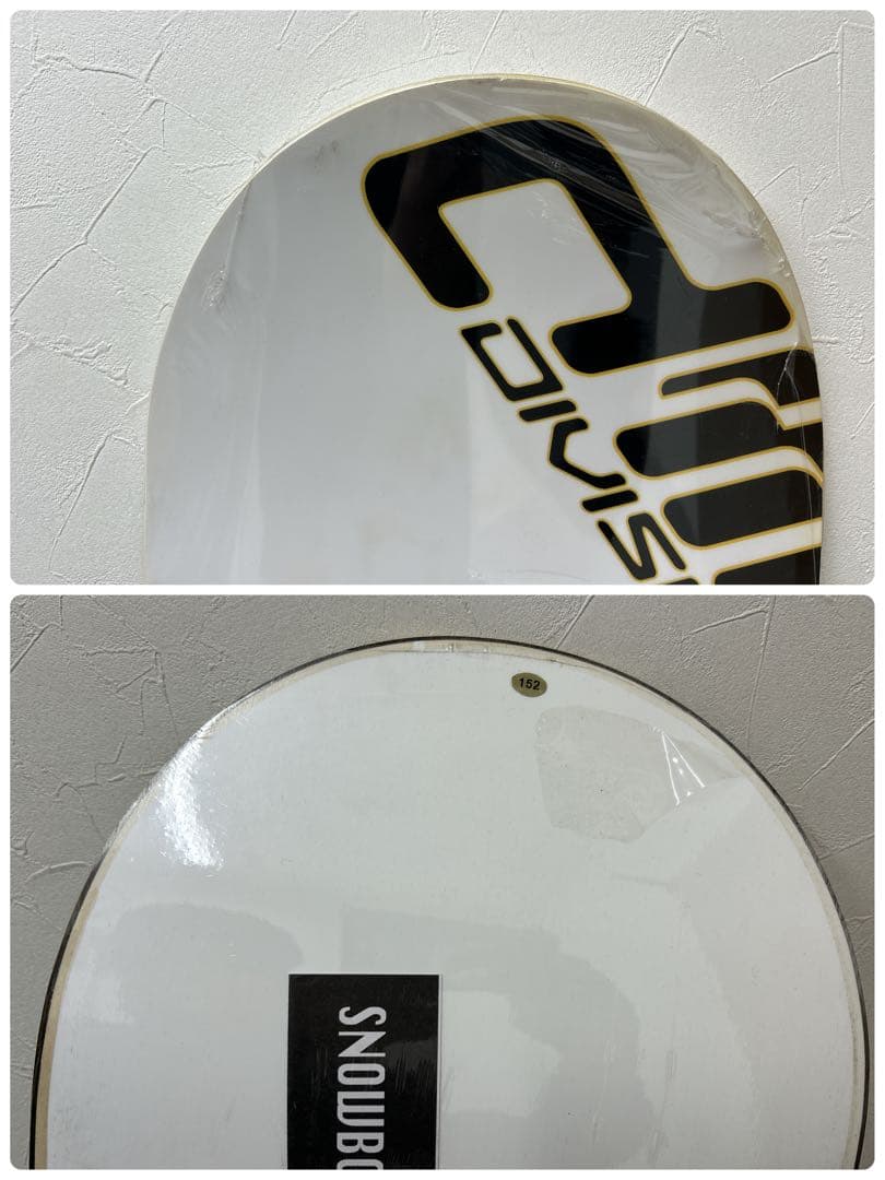 未使用　DIVISION 152cmスノーボード(A-11)