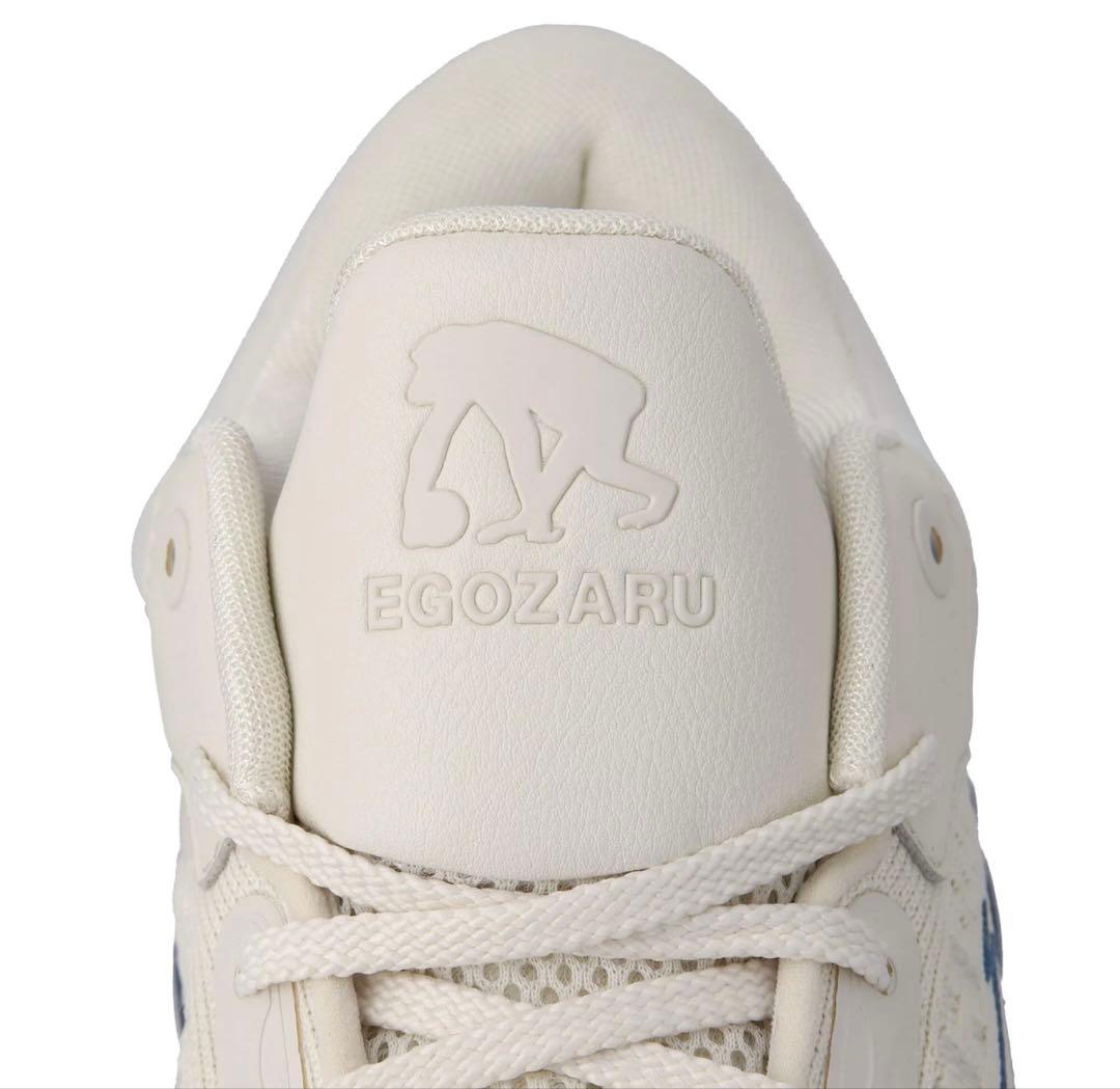 【ぐりこ】EGO BLAZE OFF WHITE×BLUE 25.5