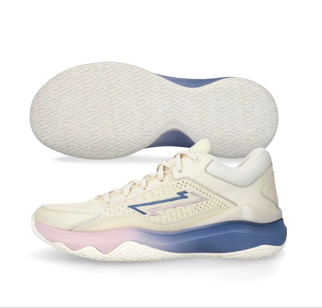 【ぐりこ】EGO BLAZE OFF WHITE×BLUE 25.5