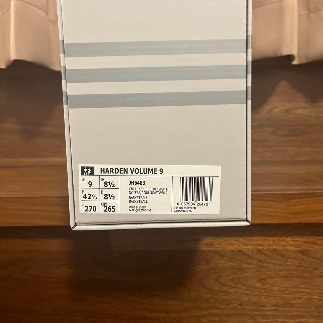 シューズ(男性用) adidas HARDEN VOLUME9(27cm)