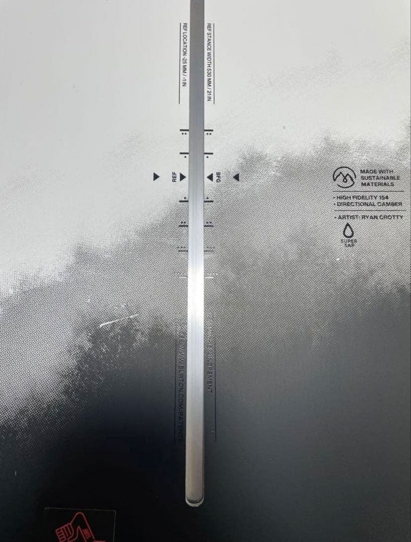 Burton ファミリーツリー ハイフィデリティー キャンバー 154cm