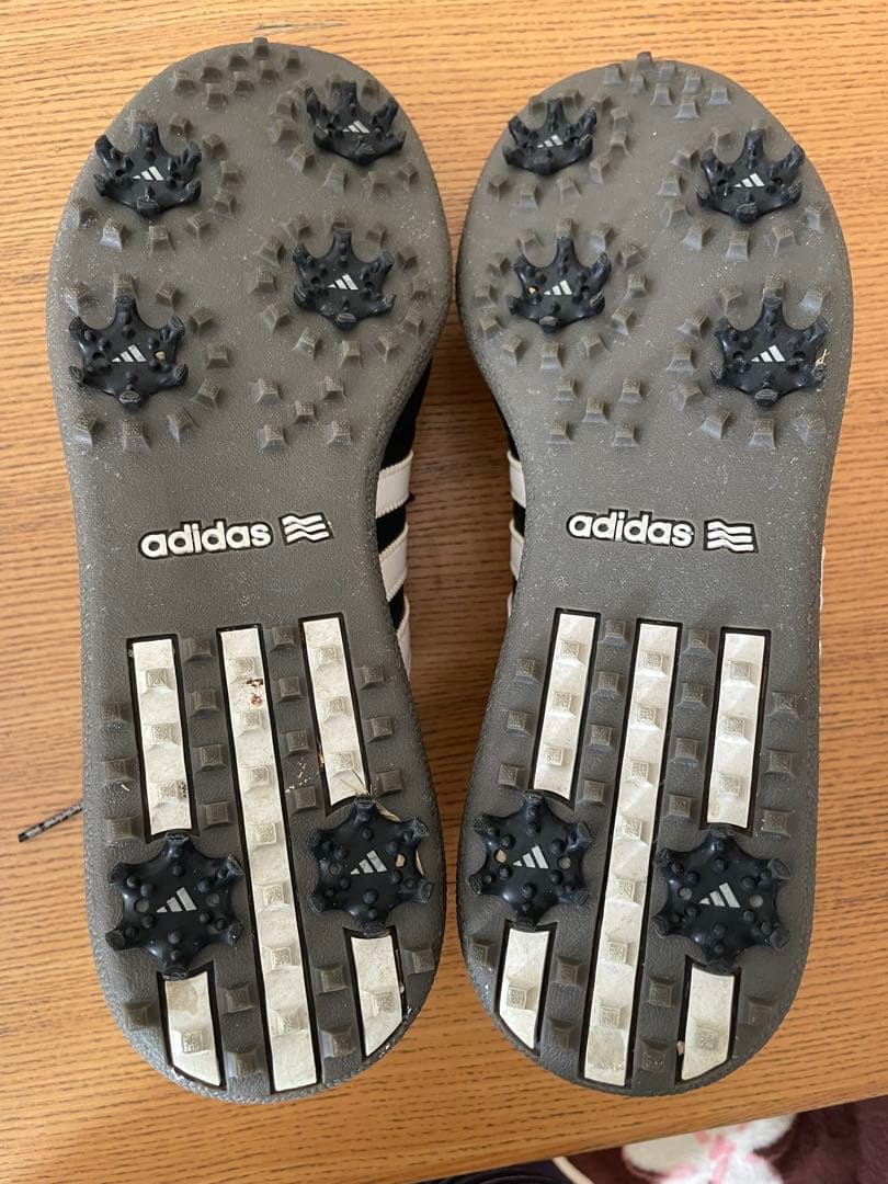 adidas ゴルフシューズ ブラック　サンバ