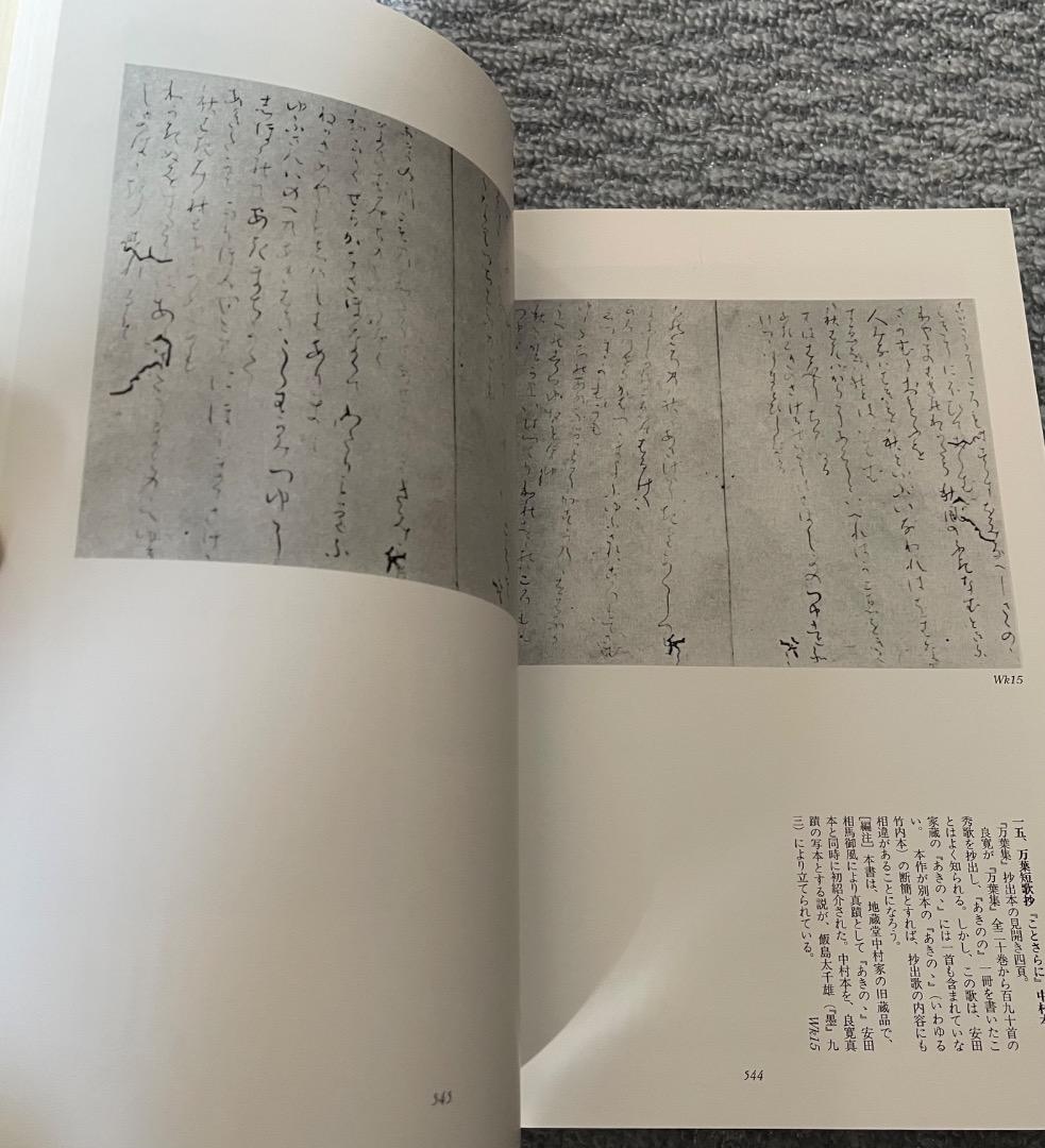 良寛墨蹟大観 （第三巻）和歌篇・(一)・中央公論美術出版・大型本