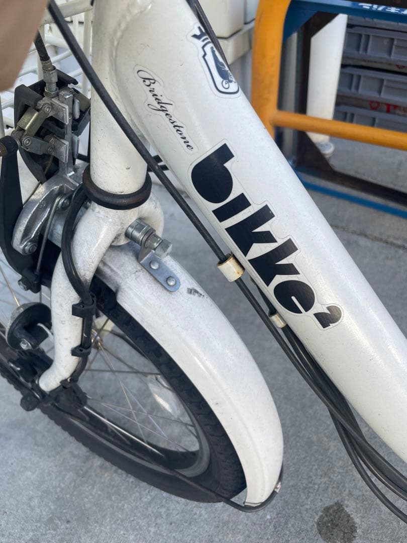 ブリヂストン ビッケ ３人乗り 子供乗せ ベージュレ レイン日除カバー付き