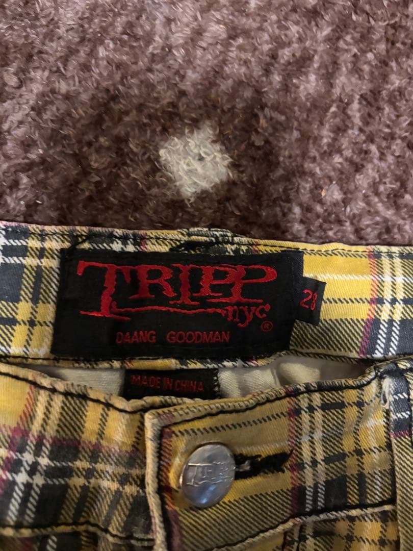 TRIPP NYC トリップニューヨークシティ ボンテージ zipパンツ パンク