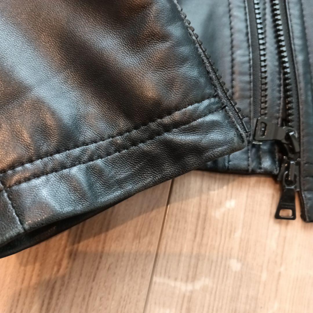 BURBERRY BLACK LABEL ライダースジャケット M ブラック