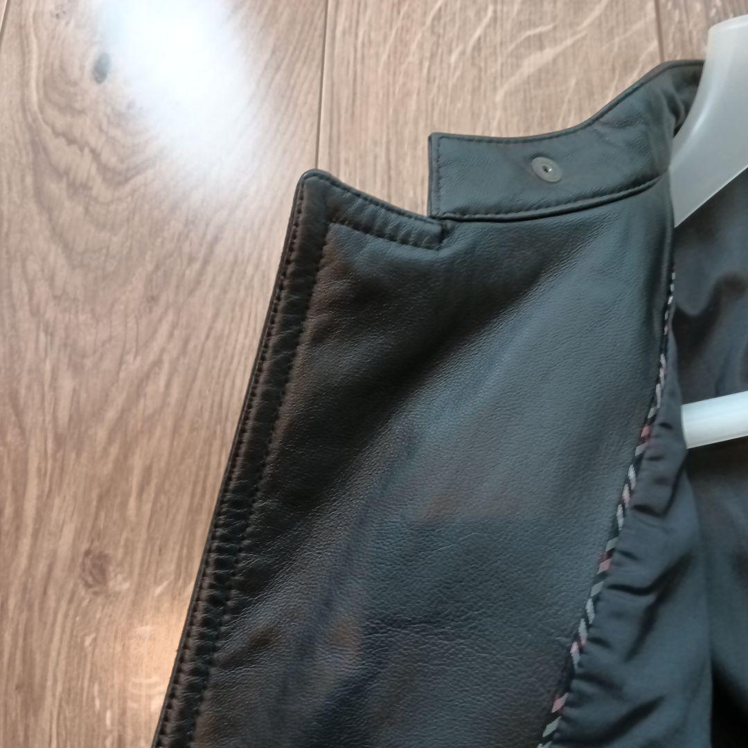 BURBERRY BLACK LABEL ライダースジャケット M ブラック