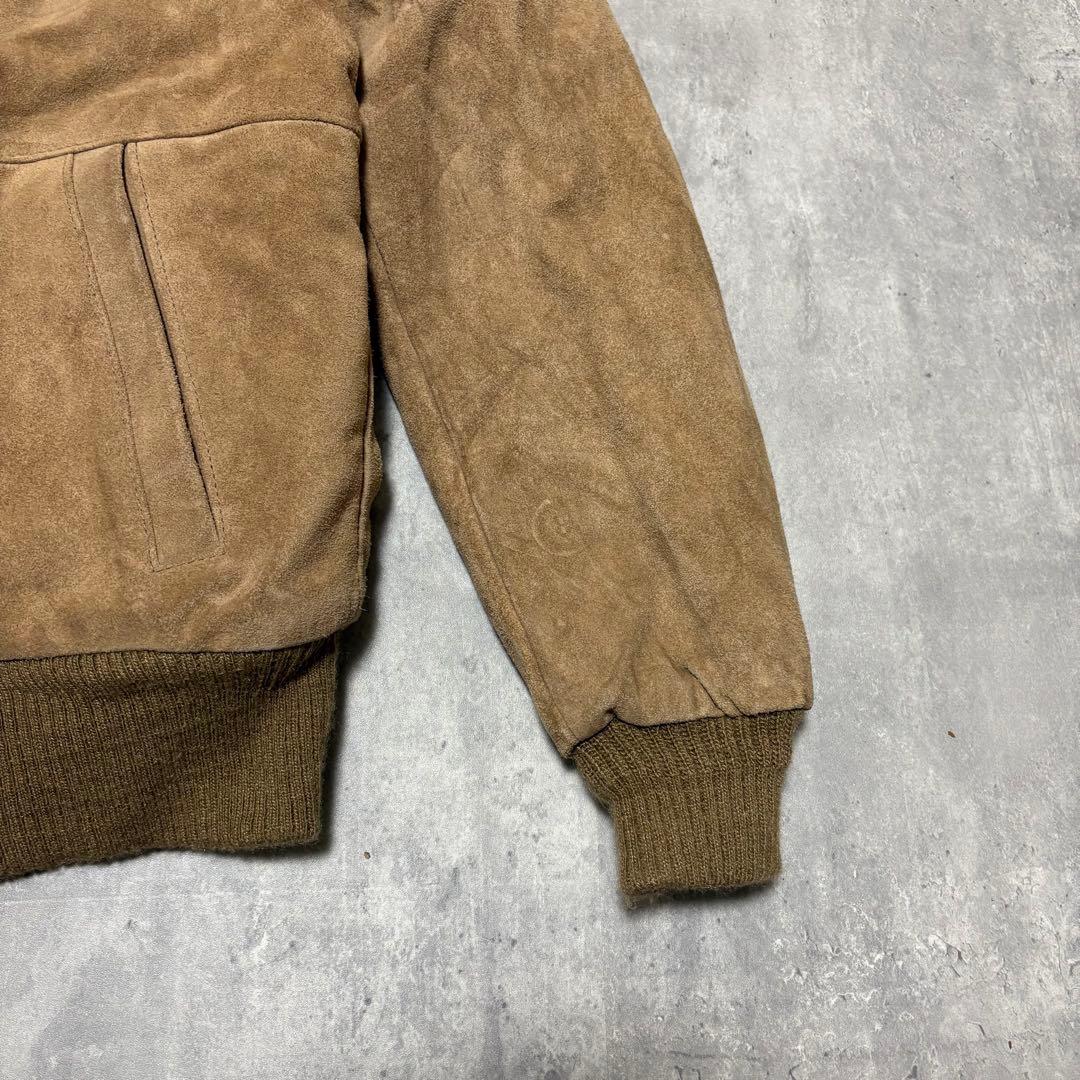 70s sears シアーズ　スエード　裏ボア　ジャケット　スウェード　レザー